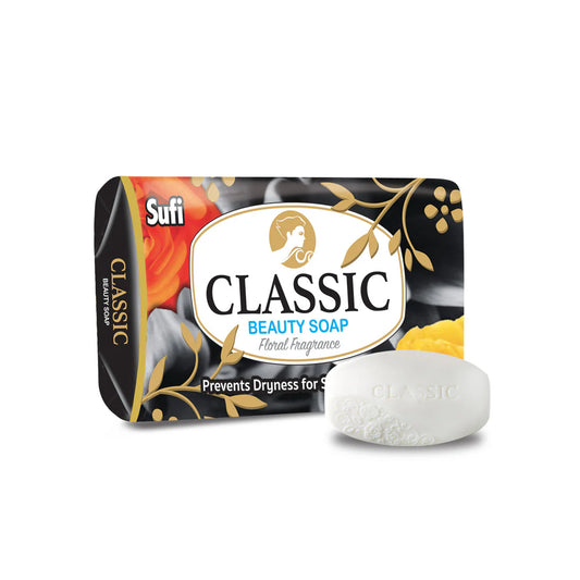 Sufi Classic Beauty Soap White (130g)