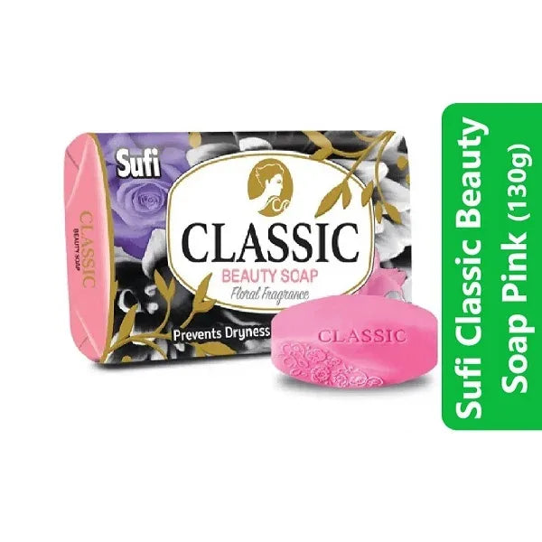 Sufi Classic Beauty Soap Pink (70g)